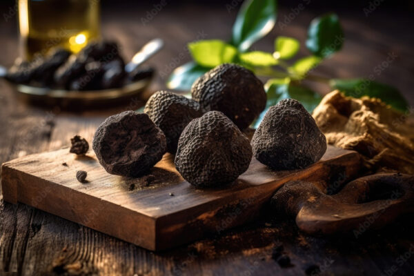 Truffes gros calibre / 1000€ ttc le kg La quantité se détermine au panier Le stock est en grammes